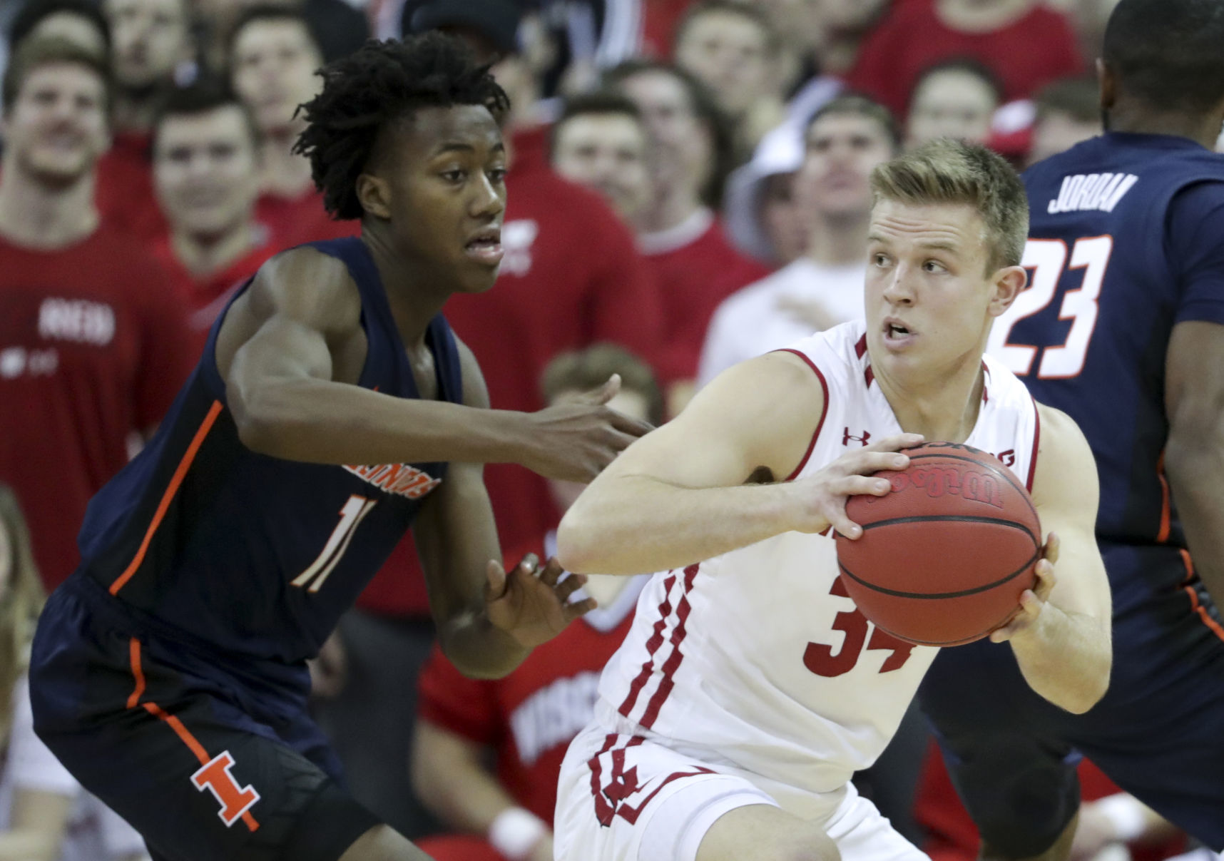 Badgers 64, Fighting Illini 58